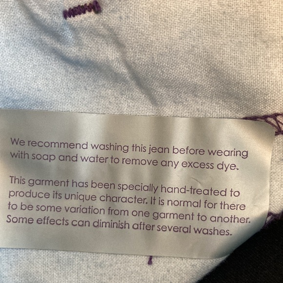 NYDJ Black faux leather tuxedo stripe trousers, Original Slimming style, size 0 - Picture 11 of 15